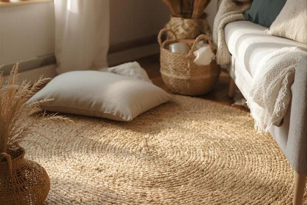 Jute Teppich