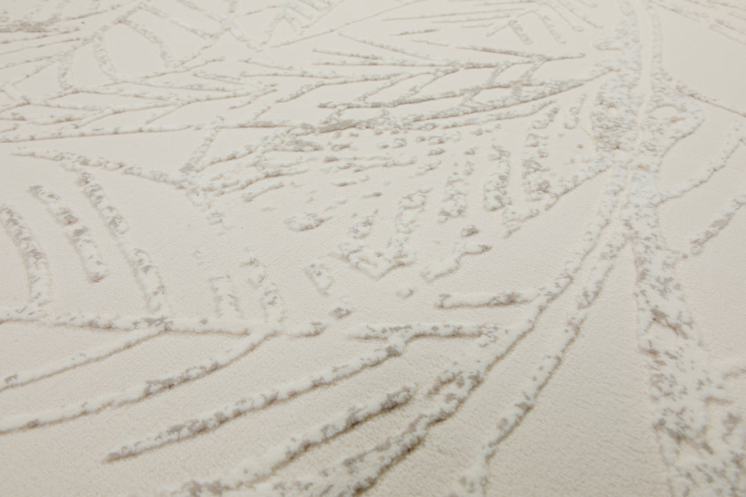 160x230 cm Teppich Wohnzimmer Creme