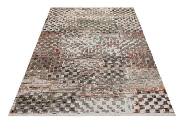 160x230 cm Teppich Wohnzimmer Grau