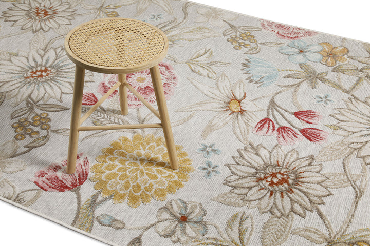 Abloom Outdoor beige Kurzflor rechteckig