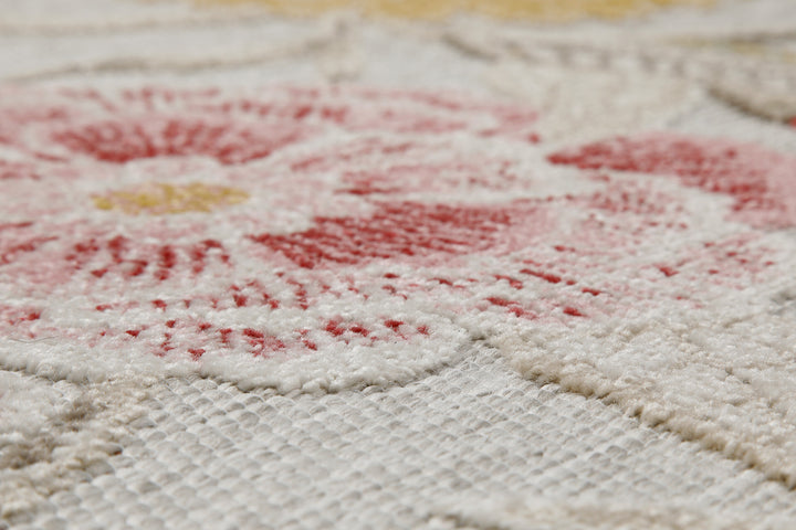 Abloom Outdoor beige Kurzflor rechteckig