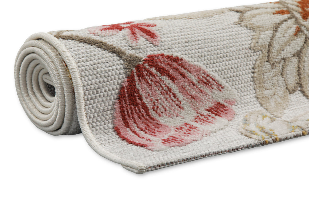 Abloom Outdoor beige Kurzflor rechteckig