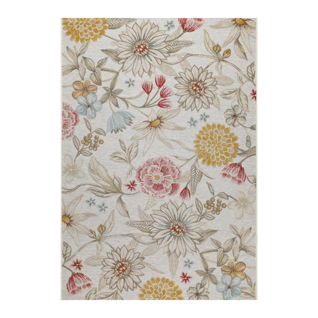 Abloom Outdoor beige Kurzflor rechteckig