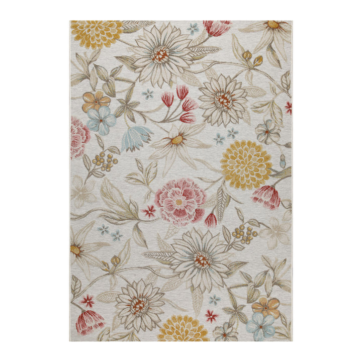 Abloom Outdoor beige Kurzflor rechteckig