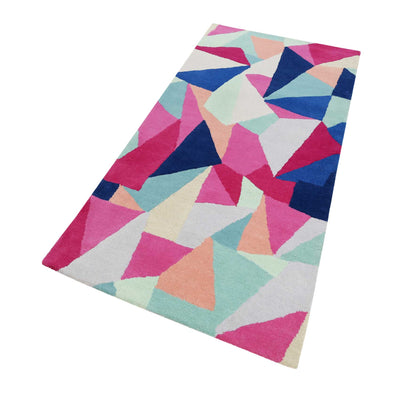 Teppich Bunt aus Wolle » Triangulum « Accessorize