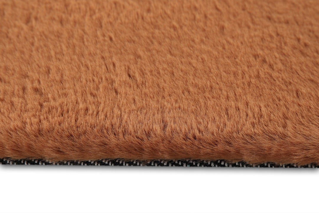 Alice Teppich terracotta Hochflor rechteckig