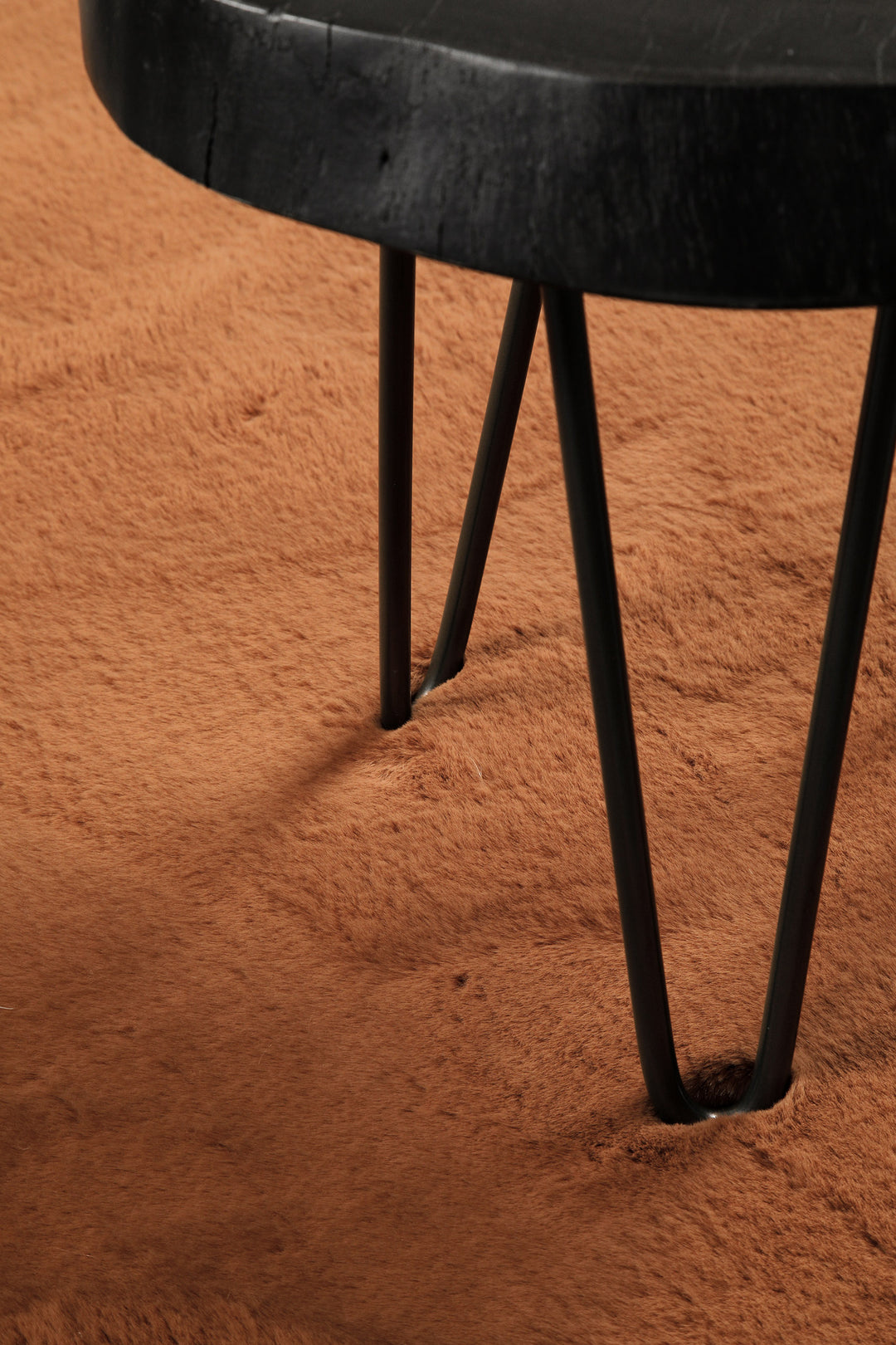 Alice Teppich terracotta Hochflor rechteckig