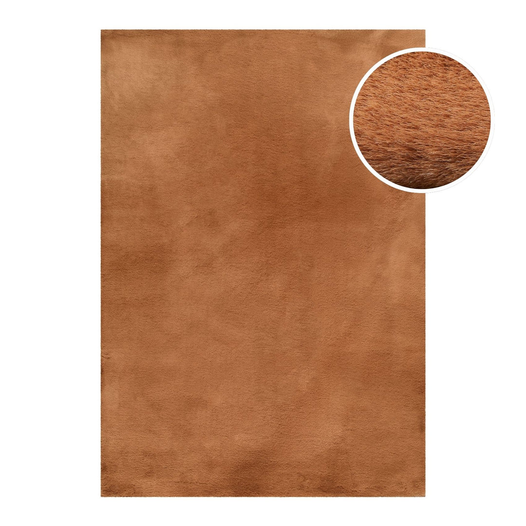 Alice Teppich terracotta Hochflor rechteckig