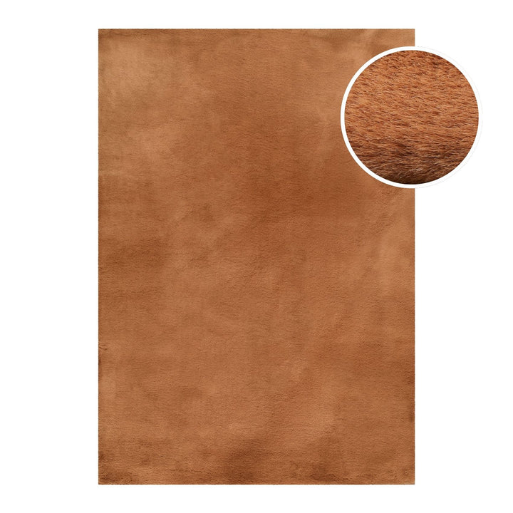 Alice Teppich terracotta Hochflor rechteckig