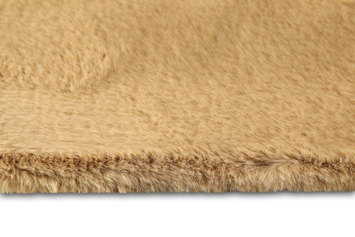 Alice Teppich sand Hochflor rechteckig