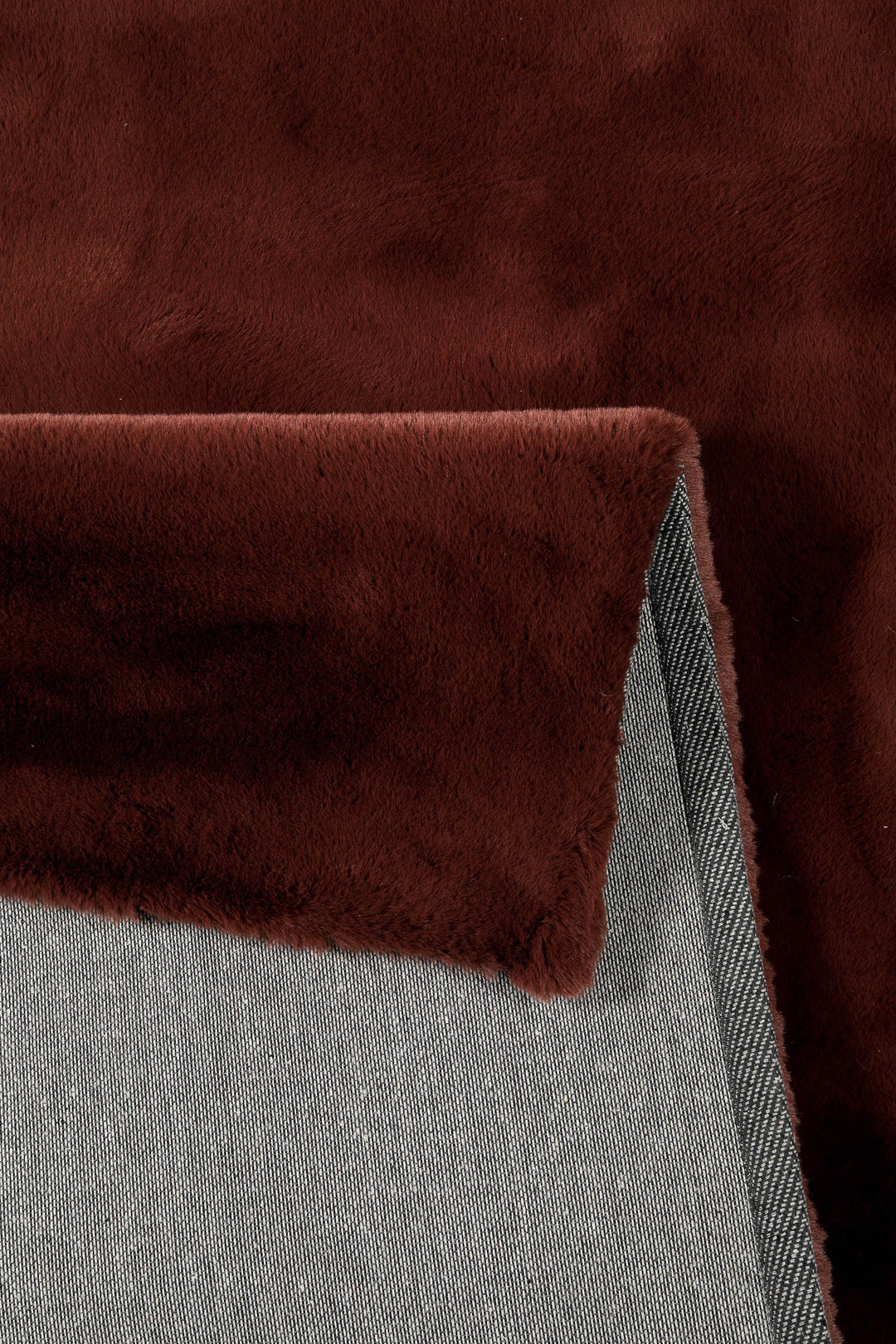 Alice Teppich bordeaux Hochflor rechteckig