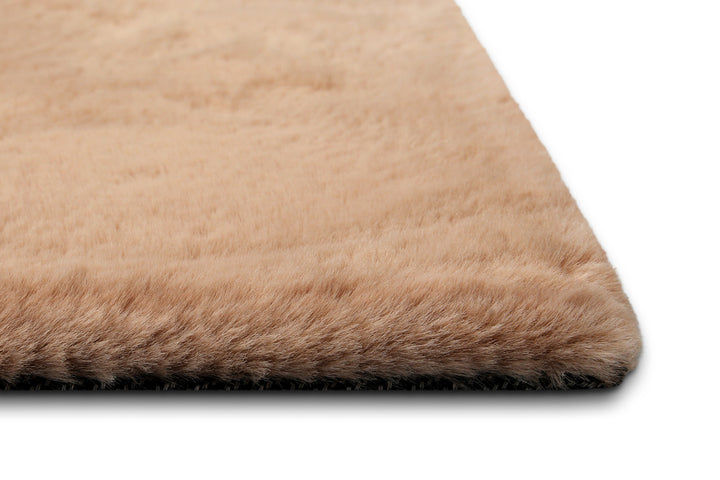 Anna Teppich apricot Hochflor rechteckig