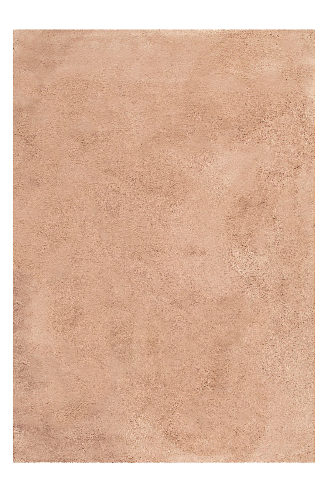 Anna Teppich apricot Hochflor rechteckig