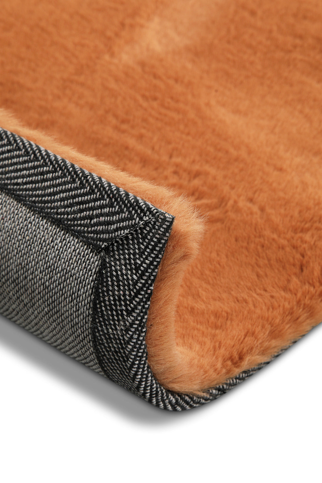 Anna Teppich terracotta Hochflor rechteckig