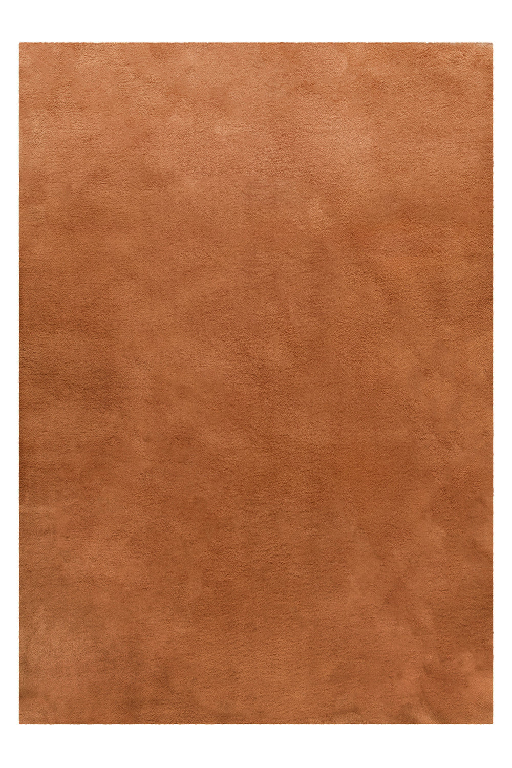 Anna Teppich terracotta Hochflor rechteckig