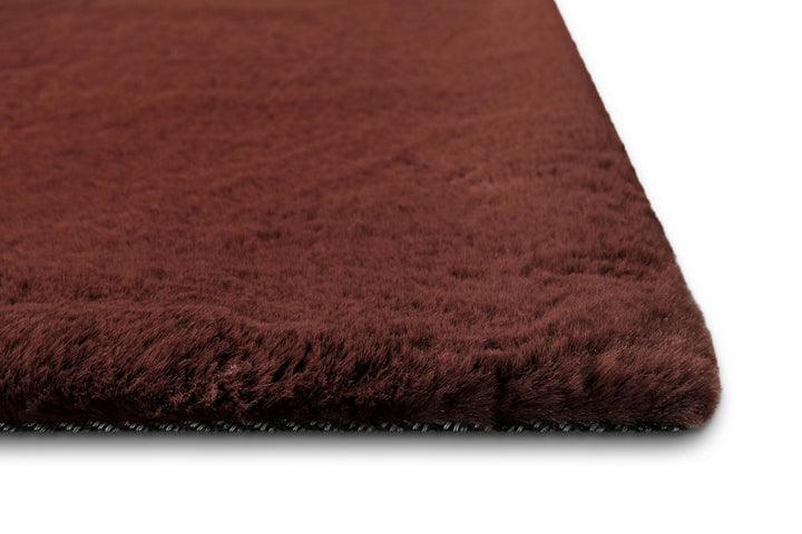 Anna Teppich bordeaux Hochflor rechteckig