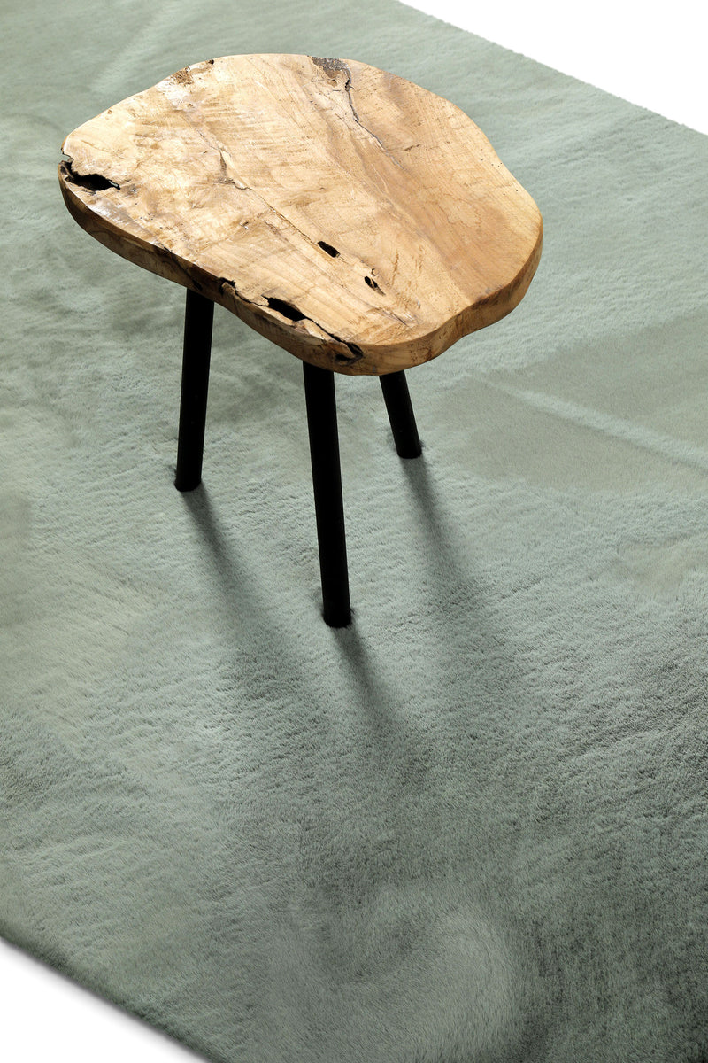 Kunstfell Teppich Türkis flauschig und weich "Anna" WECONhome Basics