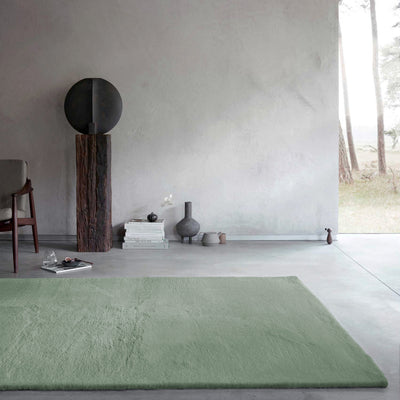 Kunstfell Teppich Türkis flauschig und weich "Anna" WECONhome Basics