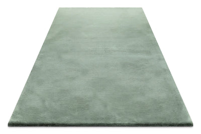 Kunstfell Teppich Türkis flauschig und weich "Anna" WECONhome Basics