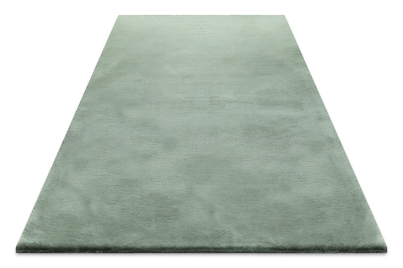 Kunstfell Teppich Türkis flauschig und weich "Anna" WECONhome Basics