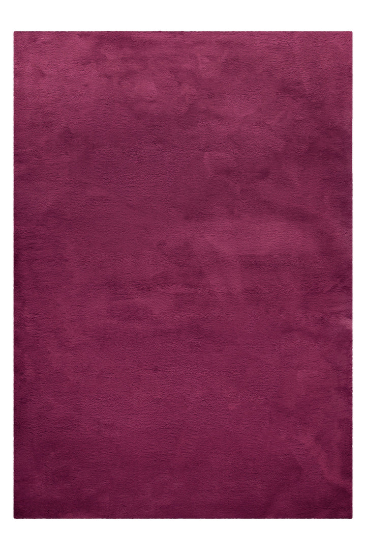 Anna Teppich violett Hochflor rechteckig