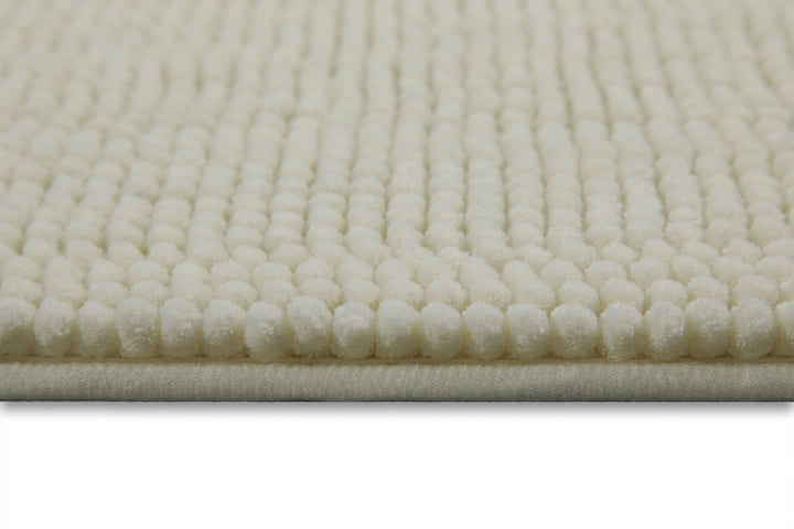 Balu Badteppich elfenbein Kurzflor rechteckig
