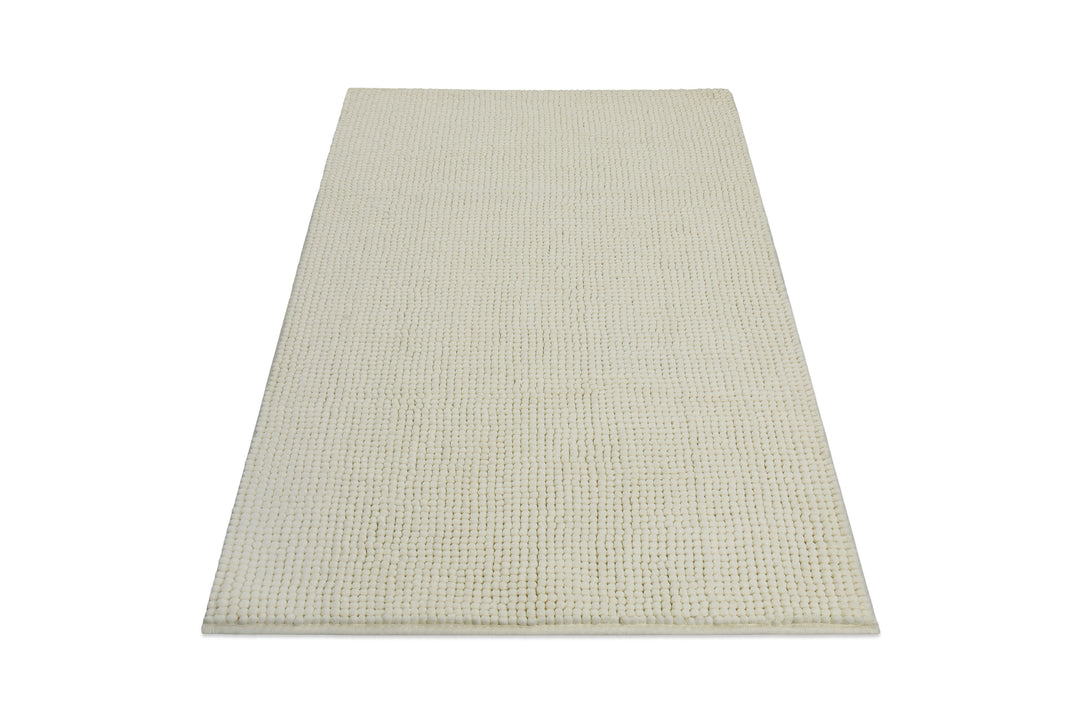 Balu Badteppich elfenbein Kurzflor rechteckig