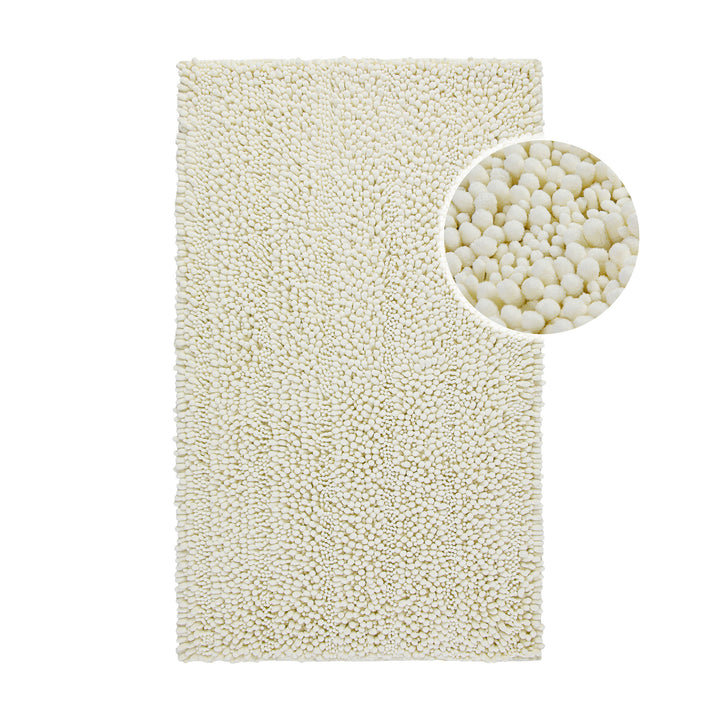 Badteppich Benno Creme Beige