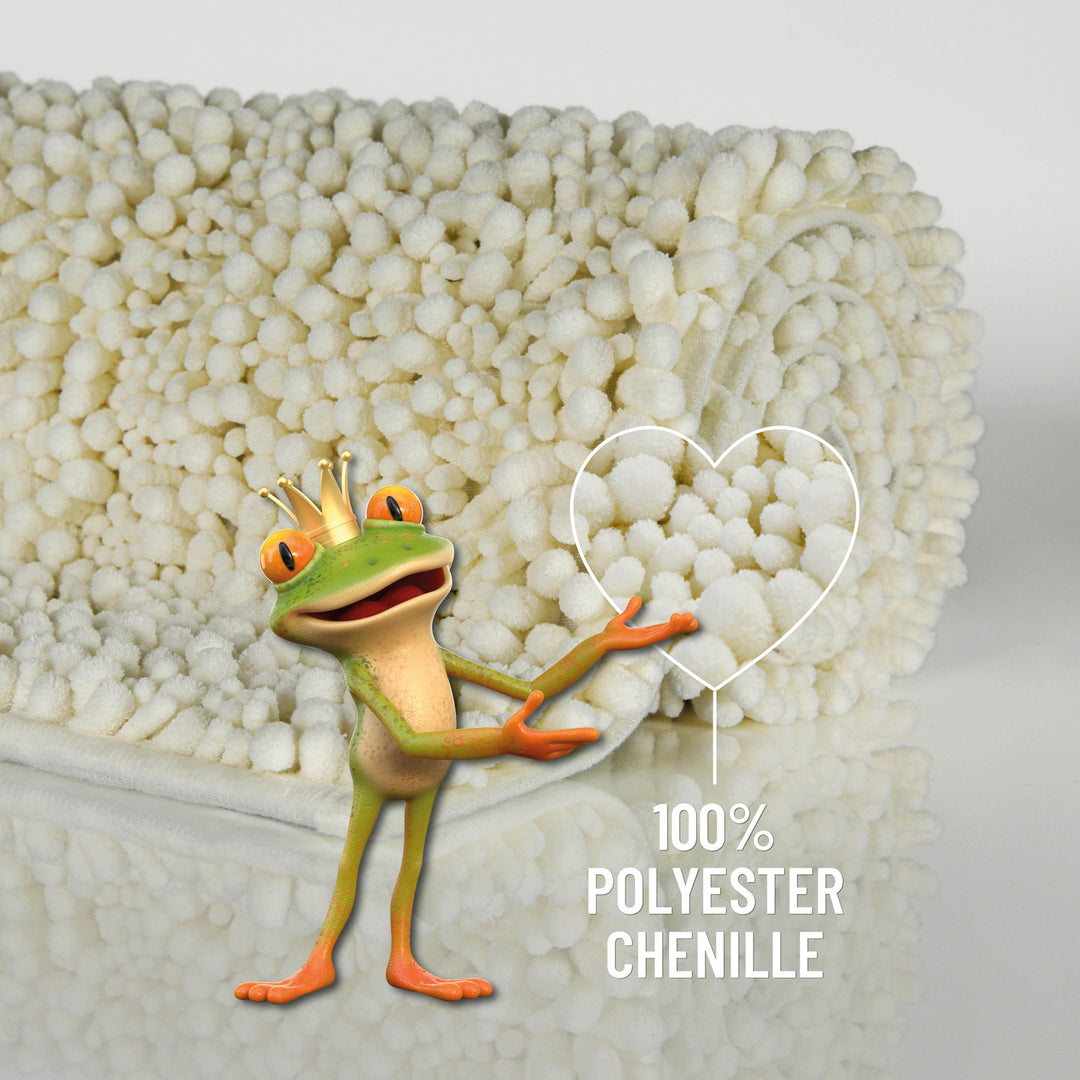 Badteppich Benno Creme Beige