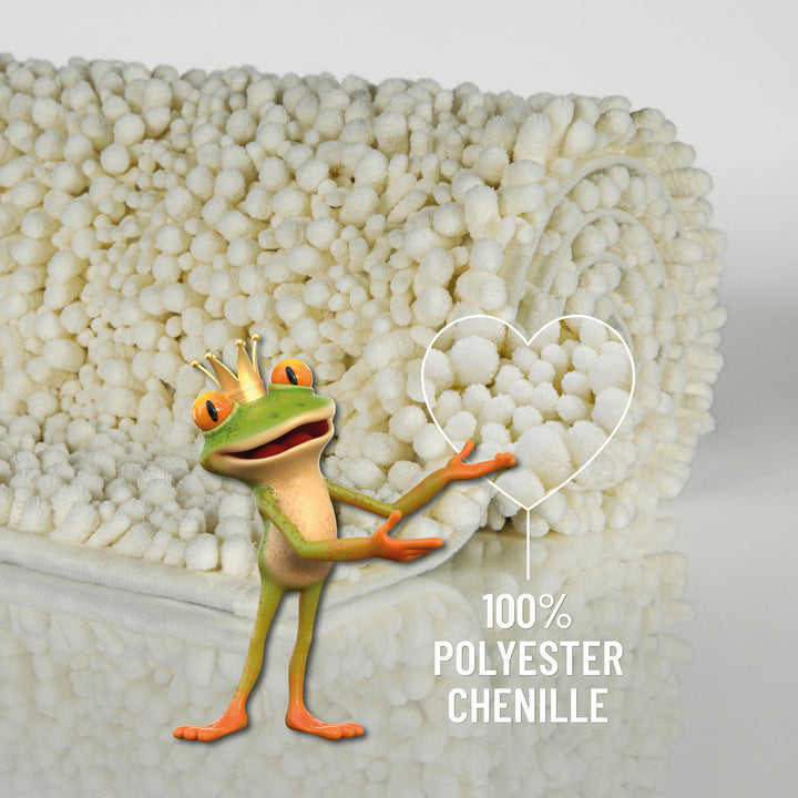 Badteppich Benno Creme Beige