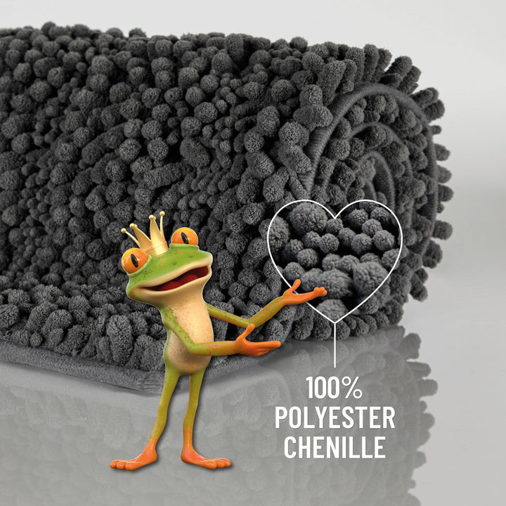 Badteppich Benno Grau