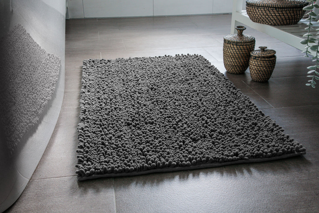 Badteppich Benno Grau