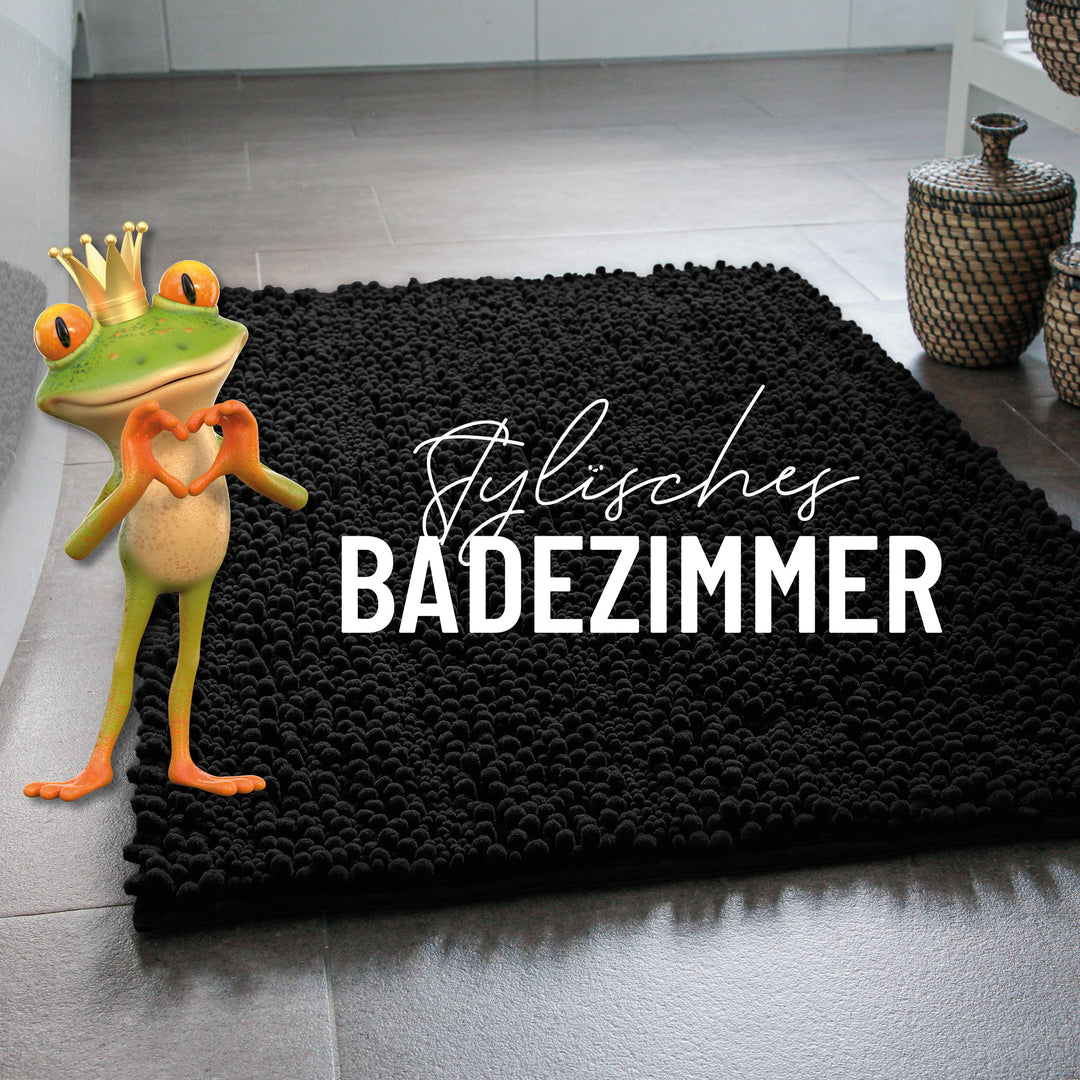 Badteppich Benno Schwarz