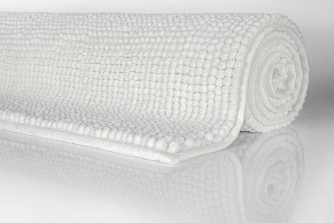 Badteppich Weiß "Balu" WECONhome Basics