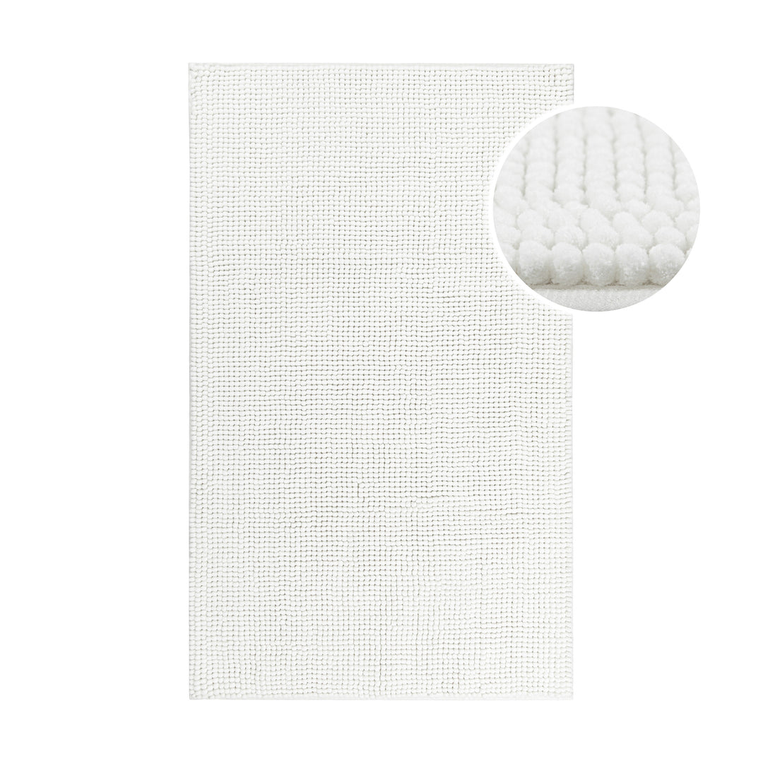 Badteppich Weiß "Balu" WECONhome Basics