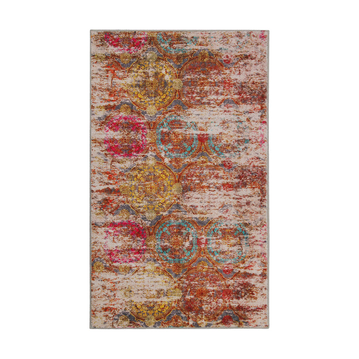 Beach Front  Badteppich bunt Kurzflor rechteckig