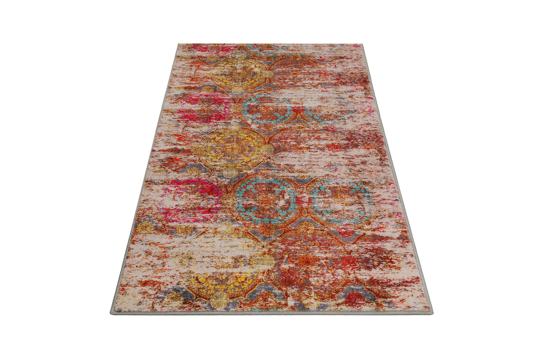 Beach Front  Badteppich bunt Kurzflor rechteckig