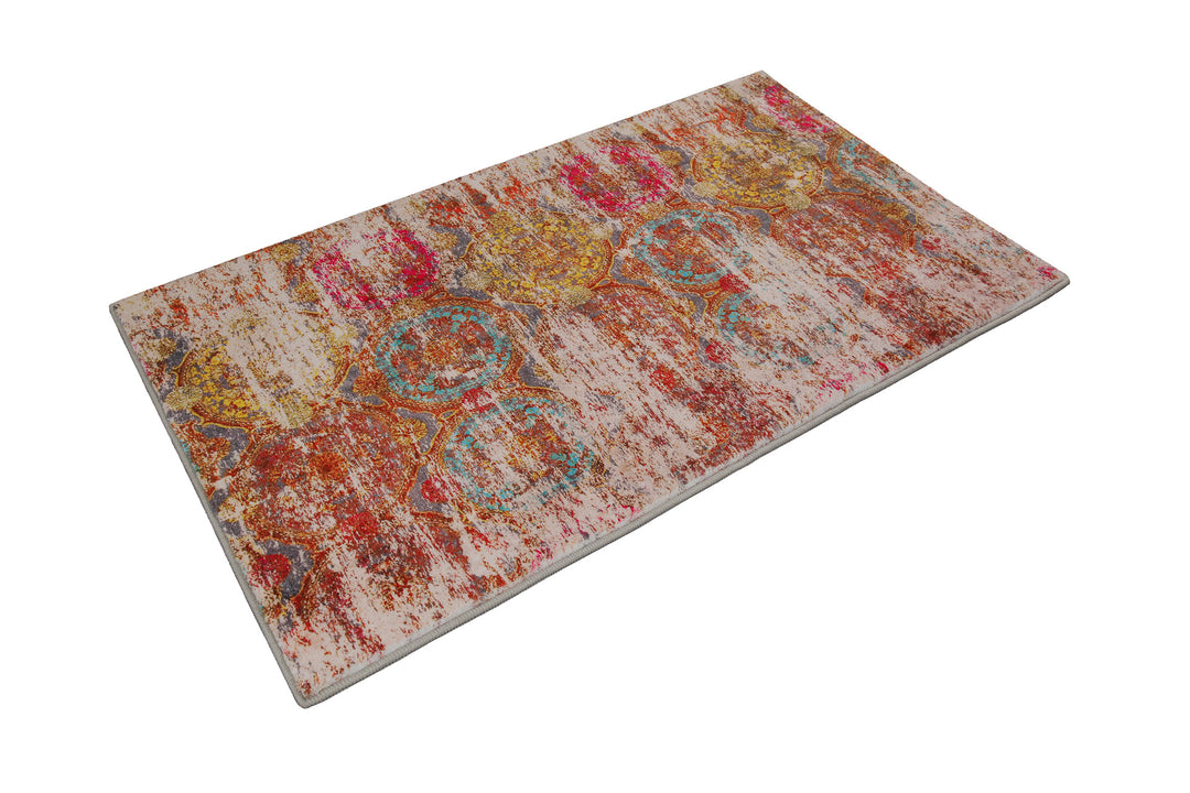 Beach Front  Badteppich bunt Kurzflor rechteckig