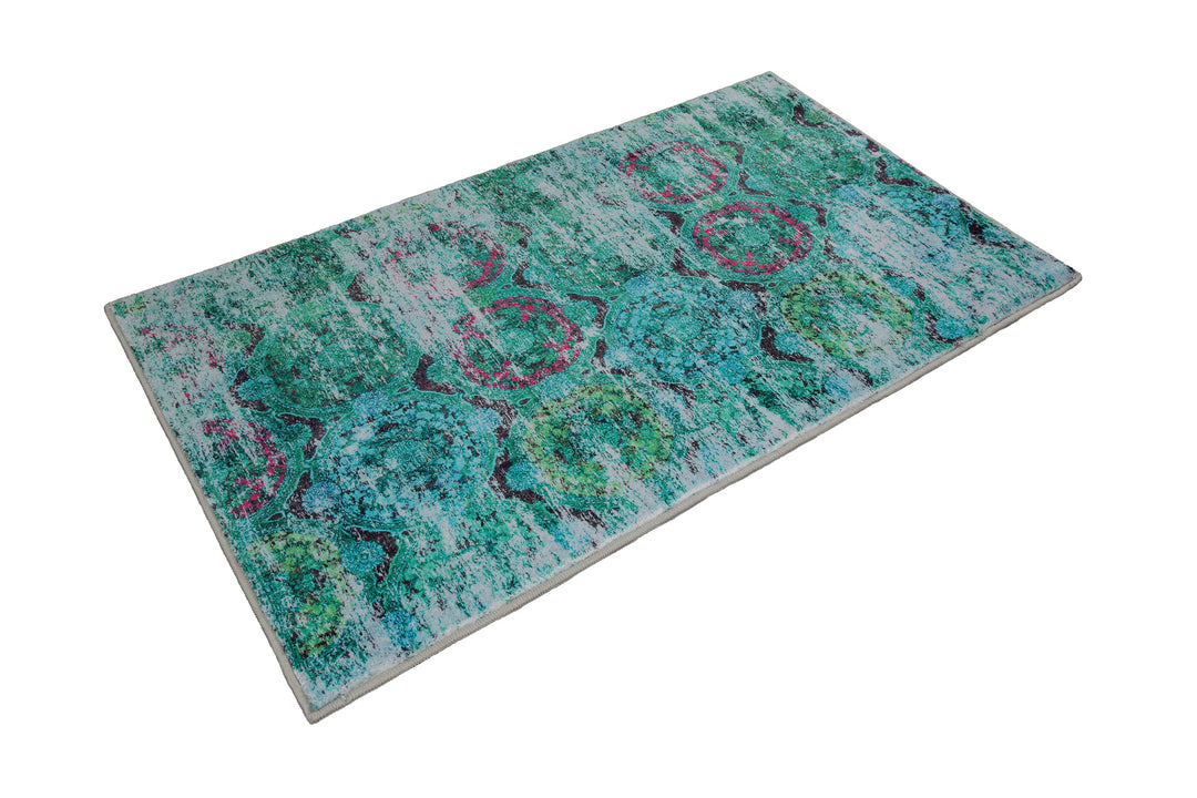 Beach Front  Badteppich grün Kurzflor rechteckig