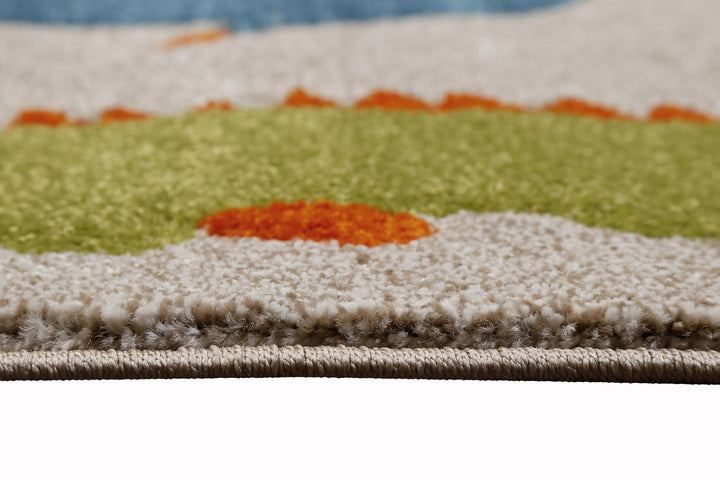 Benny & Friends Teppich sand beige meliert Kurzflor rechteckig