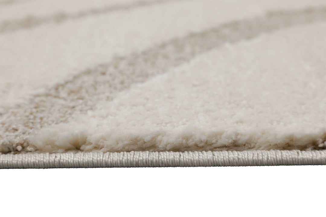 Björn Teppich creme beige Kurzflor rechteckig