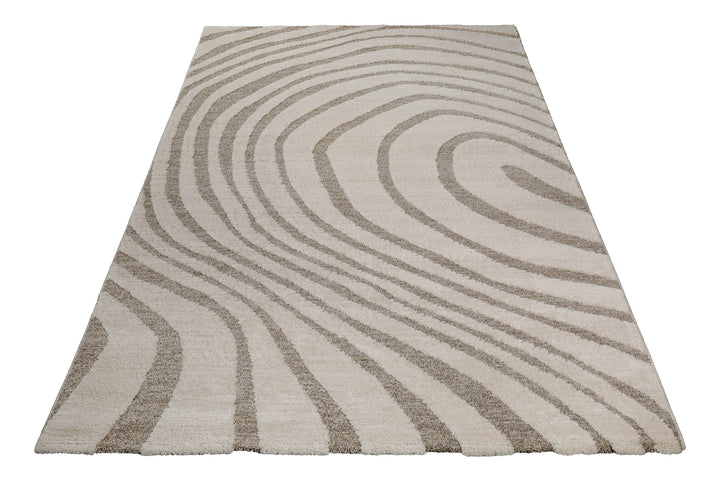 Björn Teppich creme beige Kurzflor rechteckig