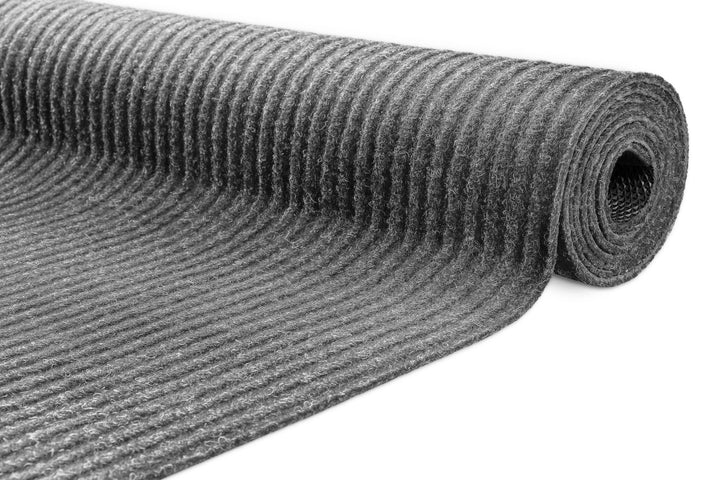 Buhai Schmutzfangmatte grau Detailansicht auf der Rolle