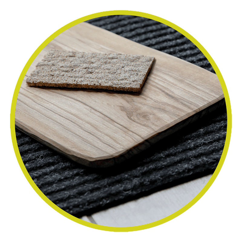 Buhai Schmutzfangläufer im Vergleich mit Knäckebrot