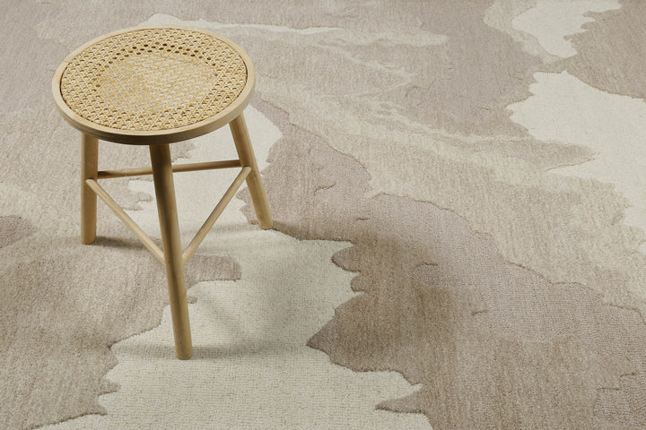 Carlo Teppich braun multi Kurzflor rechteckig