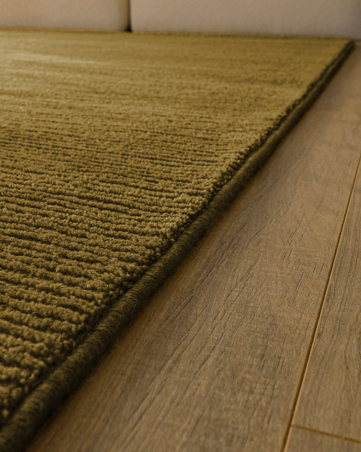 Kurzflor Teppich Castello One Blass Grün