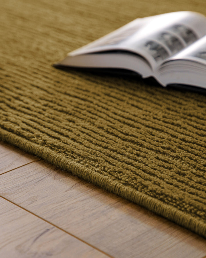 Kurzflor Teppich Castello One Blass Grün