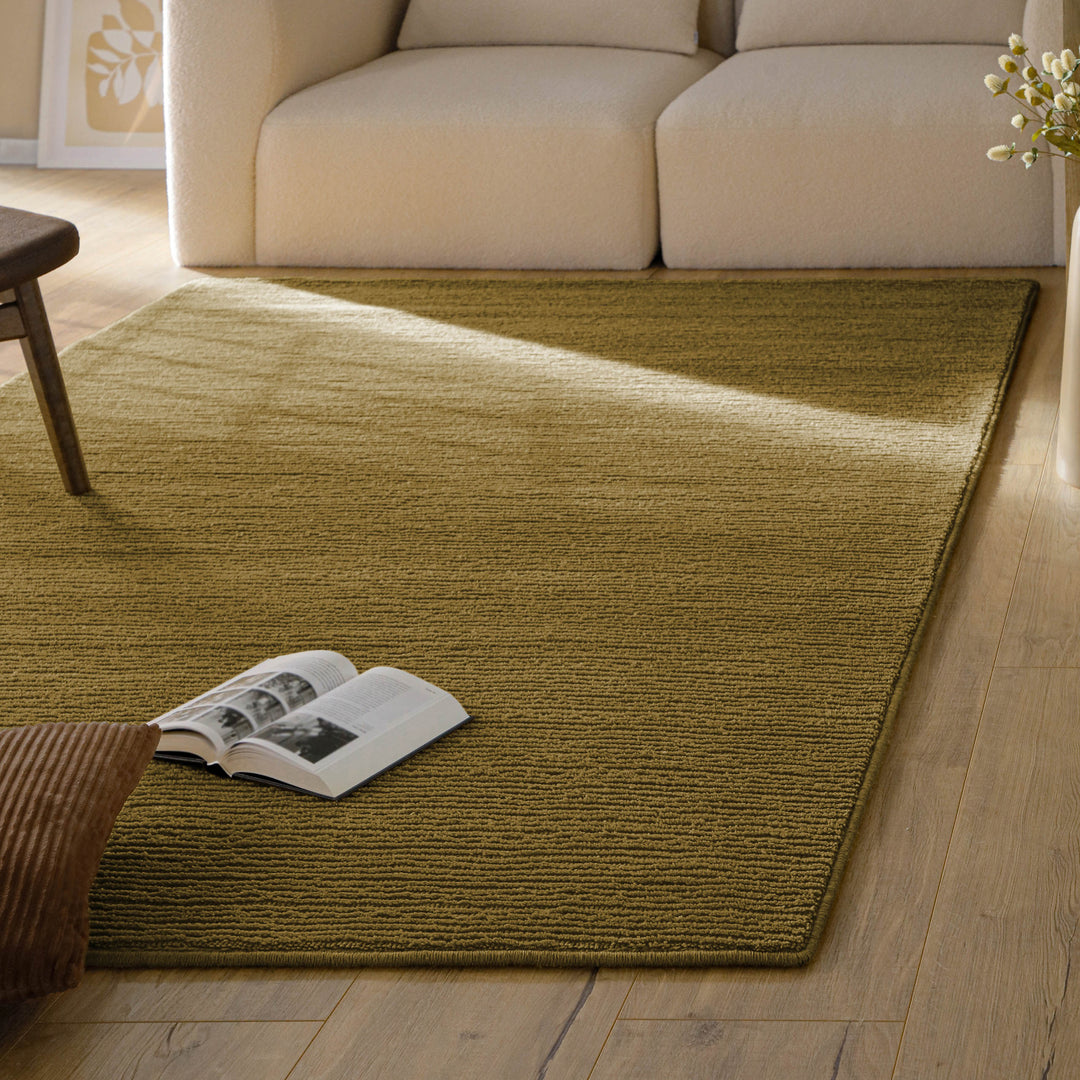 Kurzflor Teppich Castello One Blass Grün