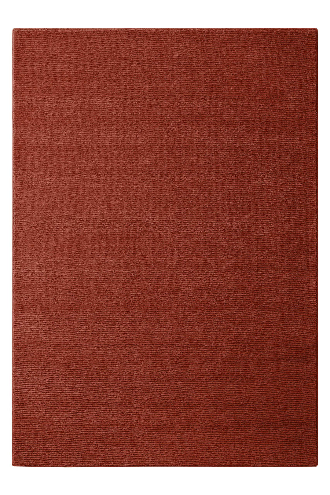 Kurzflor Teppich Castello One Kamin Rot