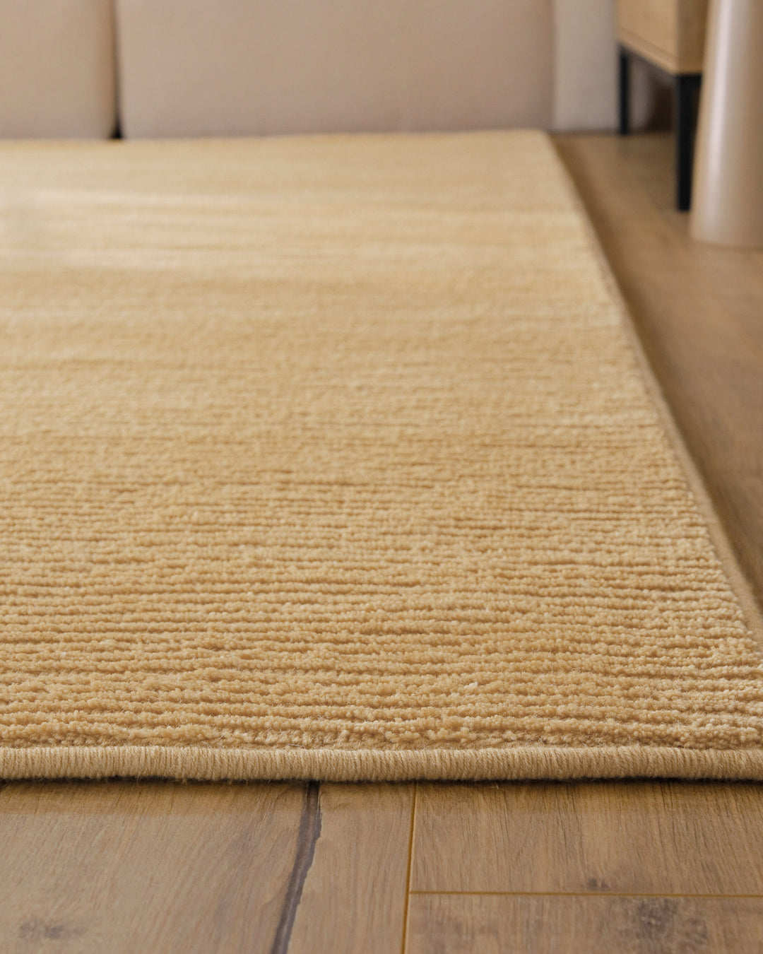 Kurzflor Teppich Castello One Sand Beige